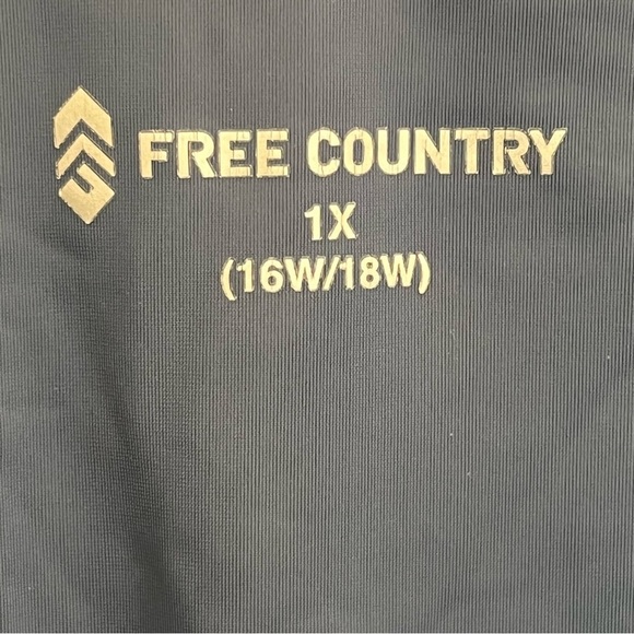 Women’s Free Country Blue & White Swim Skirt Size 1X Beach Summer - Picture 4 of 11